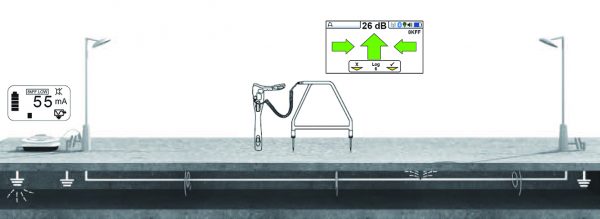 vLoc3 Accessory A-Frame Illustration