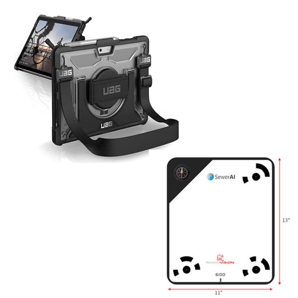 RinnoVision RV-Pro SewerAI PIONEER Upgraded Tablet and Target