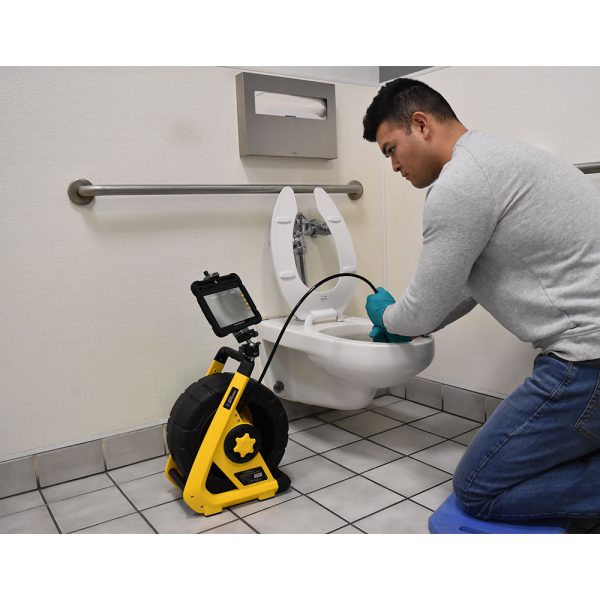 vCamDrain Bathroom Action