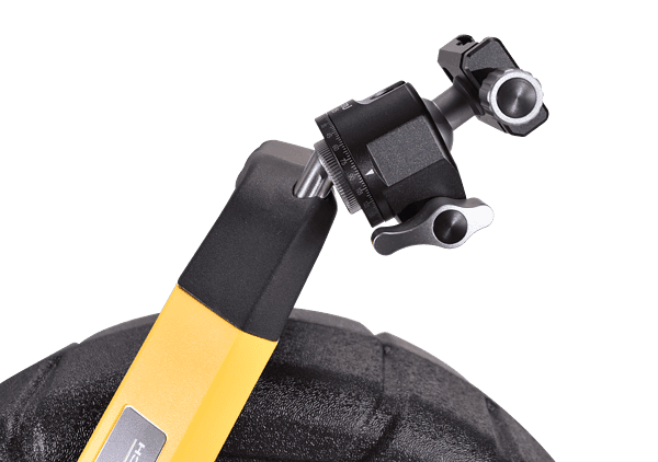 vCamDrain Tablet Mount Action Shot